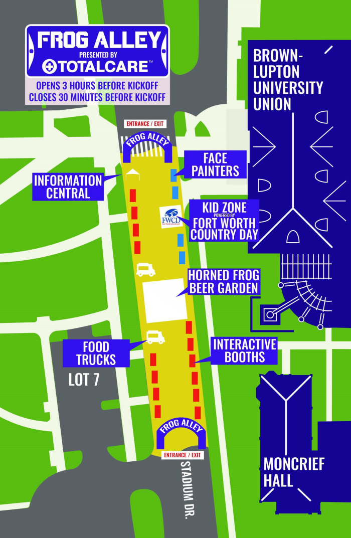 Frog Alley Map